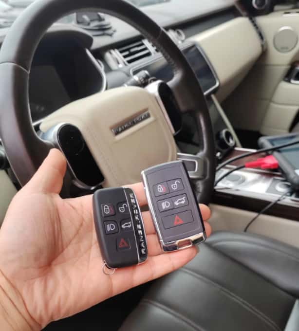 济南莱芜路虎揽胜行政版配汽车钥匙,路虎开锁配车钥匙